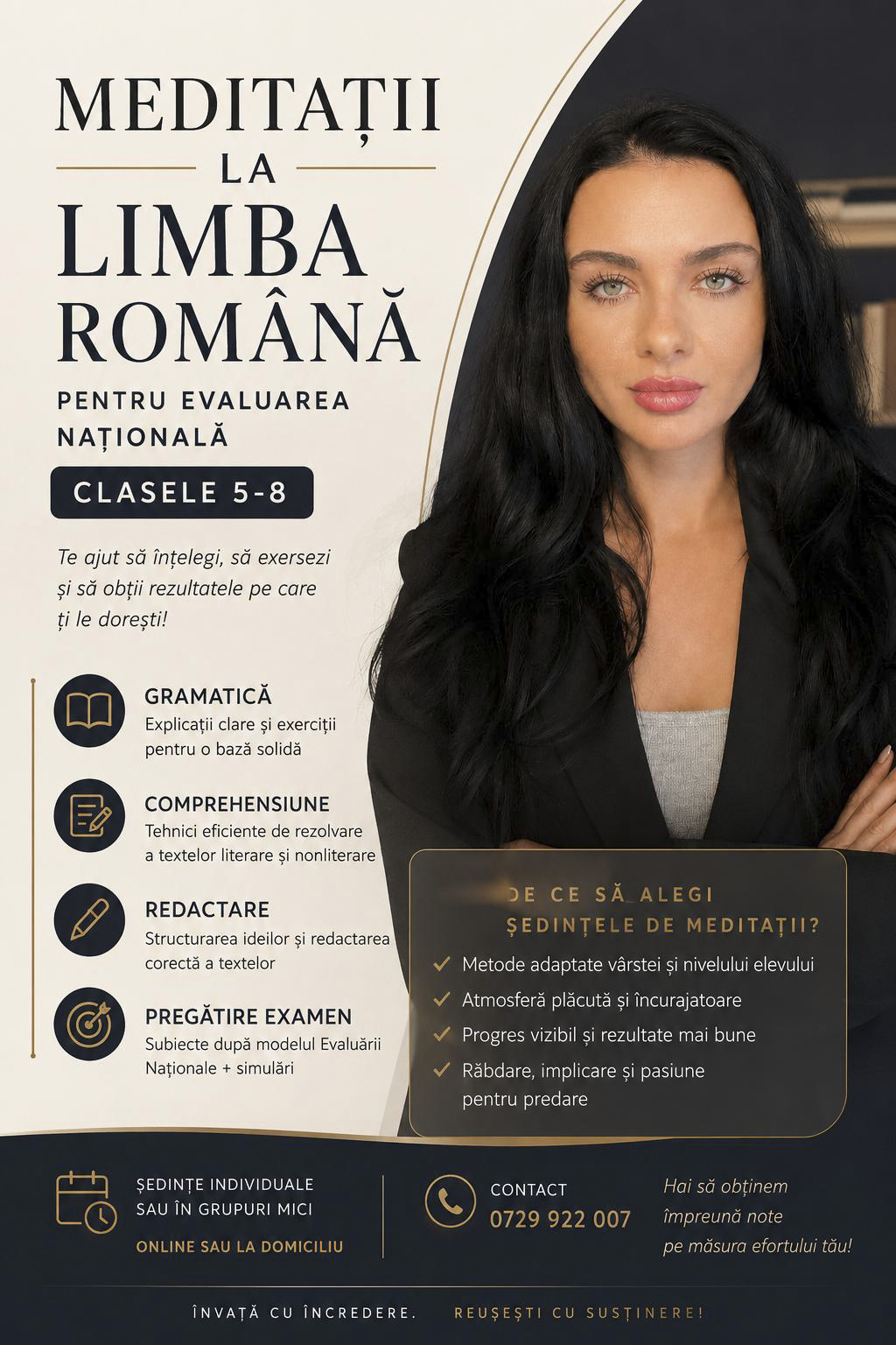 Meditații la limba română pentru Evaluarea Națională, clasele V–VIII